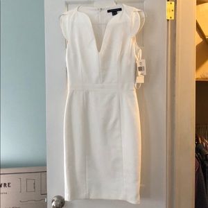 French connection white polo dress